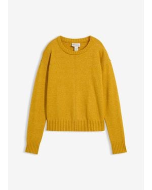 bonprix Pull - Jaune