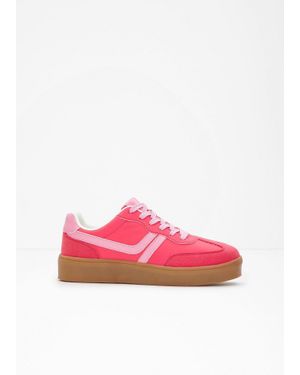 bonprix Plateau Sneakers - Roze