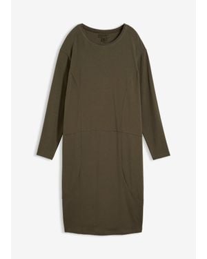 bonprix Jersey Jurk - Groen