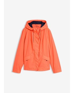 bonprix Lichte Outdoorjas, Waterdicht - Oranje