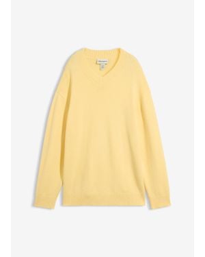 bonprix Pull - Jaune