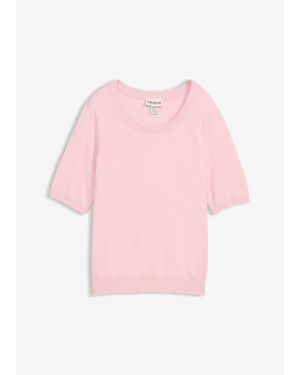 bonprix Pull En Fine Maille - Rose