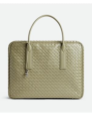 Bottega Veneta Large Getaway Weekender - Green