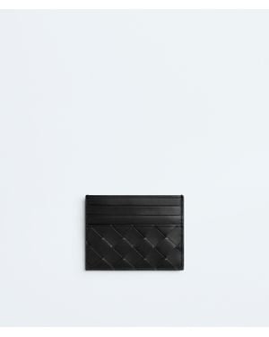 Bottega Veneta Intrecciato Credit Card Case - Black