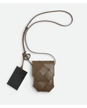 Bottega Veneta Diago Phone Pouch - White