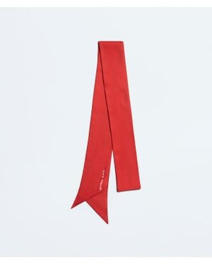 Bottega Veneta Silk Twill Necktie - Red