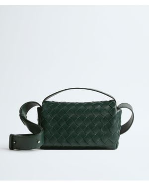 Bottega Veneta Intrecciato Mini Bag With Flap - Green