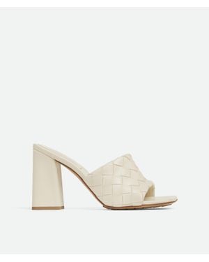 Bottega Veneta Parco Mule - White