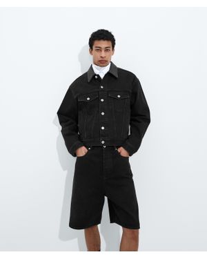 Bottega Veneta Faded Denim Jacket - Black