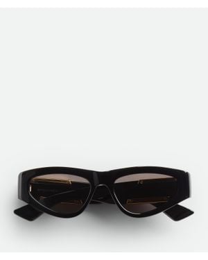 Bottega Veneta Dash Cat-Eye Sonnenbrille - Schwarz