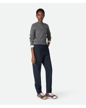 Bottega Veneta Nylon Trousers - Blue