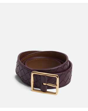 Bottega Veneta Reverso Belt - Brown