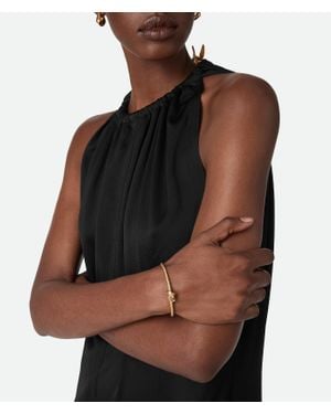 Bottega Veneta Knot Bracelet - Metallic