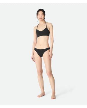 Bottega Veneta Stretch Nylon Bikini - White