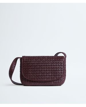 Bottega Veneta Veneto Flap Messenger - Lila