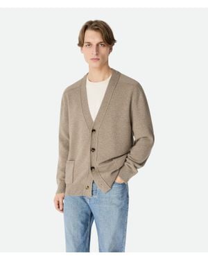 Bottega Veneta Kaschmir-Cardigan - Natur