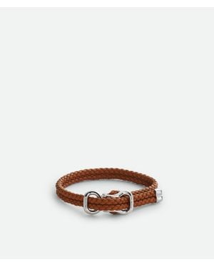 Bottega Veneta Leather Bracelet - Brown