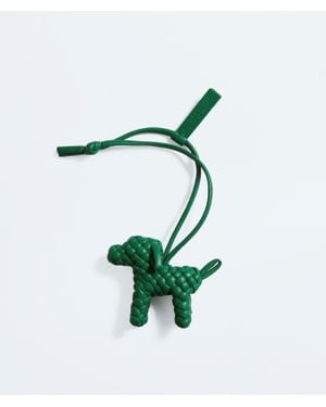 Bottega Veneta Dog Charm in Red for Men | Lyst