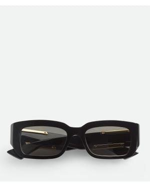 Bottega Veneta Dash Rectangular Sunglasses - Black