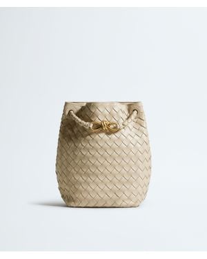 Bottega Veneta Andiamo Small Bucket - Natural