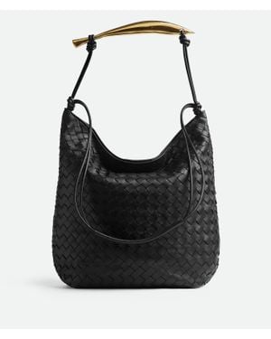 Bottega Veneta Sardine Hobo Bag - Schwarz