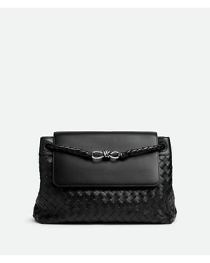 Bottega Veneta Andiamo Messenger - Schwarz