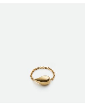 Bottega Veneta Drop Ring - Metallic