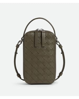 Bottega Veneta Getaway Phone Pouch - Green