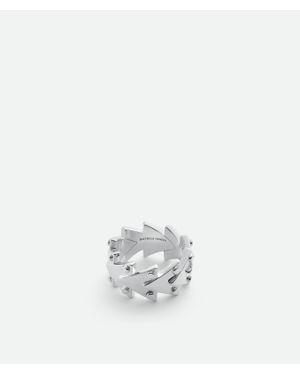 Bottega Veneta Rivet Ring - White
