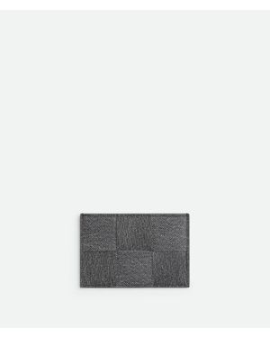 Bottega Veneta Cassette Kartenetui - Grau