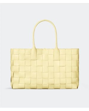 Bottega Veneta Maxi Intreccio Tote - Yellow
