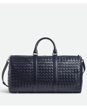 Bottega Veneta Intrecciato Reisetasche - Blau