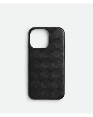 Bottega Veneta Intrecciato Iphone 16 Pro Max Case - Black