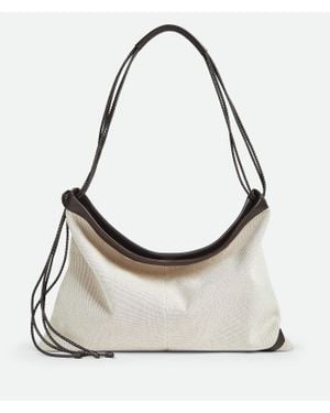 Bottega Veneta Multistring Messenger - Gray