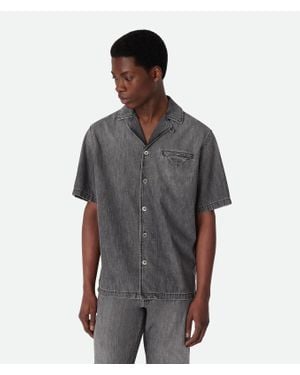 Bottega Veneta Vintage Denim Shirt - Gray