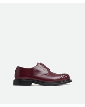 Bottega Veneta James Lace-Up Shoe - Purple