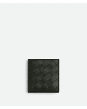 Bottega Veneta Intrecciato Slim Bi-Fold Wallet - Green