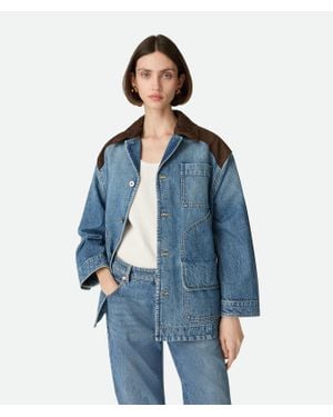 Bottega Veneta Vintage Denim Jacket - Blue