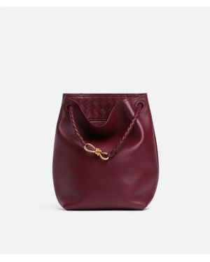 Bottega Veneta Andiamo Bucket - Red
