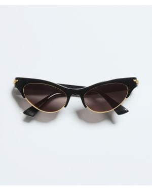 Bottega Veneta Angle Cat Eye Sunglasses - Multicolor