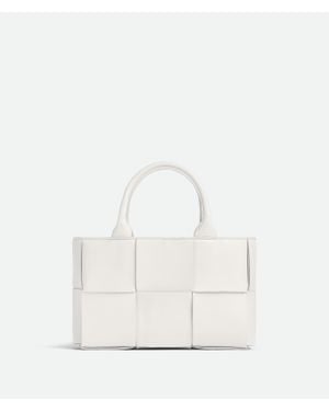 Bottega Veneta Mini Arco Tote - Weiß