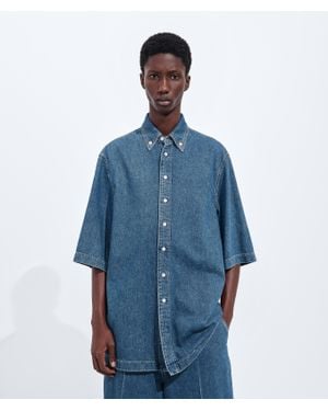 Bottega Veneta Atlantic Denim Shirt - Blue