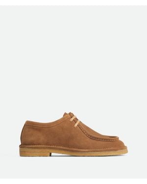 Bottega Veneta Daddy Lace-Up Shoe - Brown