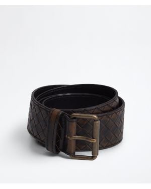 Bottega Veneta Johnny Belt - Black