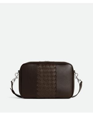 Bottega Veneta Intrecciato Camera Bag - Black