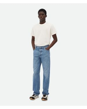 Bottega Veneta Gerade Vintage Jeans - Blau