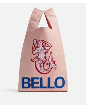 Bottega Veneta Supermercato Tote - White