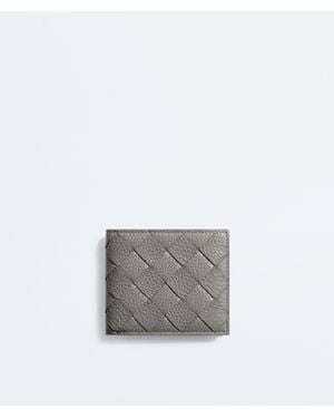 Bottega Veneta Intrecciato Bi-Fold Wallet - White