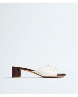 Bottega Veneta Livia Mules - Weiß