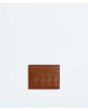Bottega Veneta Intrecciato Credit Card Case - White
